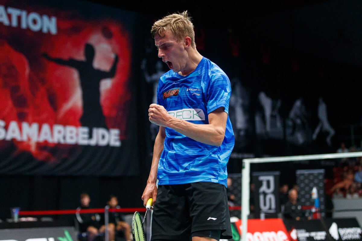 Allan Høgholm - Badminton Danmark - Rasmus Messerschmidt - Badmintonligaen - Final 4 - liga - glæde - Værløse