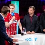 TV 2 SPORT - studie - tv - Jim Laugesen - Joachim Fischer - Morten Ankerdal - Anders Antonsen - Denmark Open - Odense