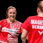 Maiken Fruergaard - Freja Ravn - VICTOR - Denmark - Danmark - landshold - EM for blandede hold - Mesterskab - Amalie Magelund