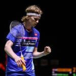 Anders Antonsen - Knyttet næve - Glæde - VICTOR - Grundfos - Indonesia Masters