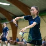 Tune, Denmark - June 19: UDM Badminton U17 og U19 at Tune Hallen on June 19, 2021 in Tune, Denmark. (Photo by Allan Hogholm)