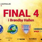 Final 4 - VICTOR Final 4 - Logo - Badmintonliga - slutspil - liga - Værløse - Vendsyssel - Skovshoved - Højbjerg - ViaBiler
