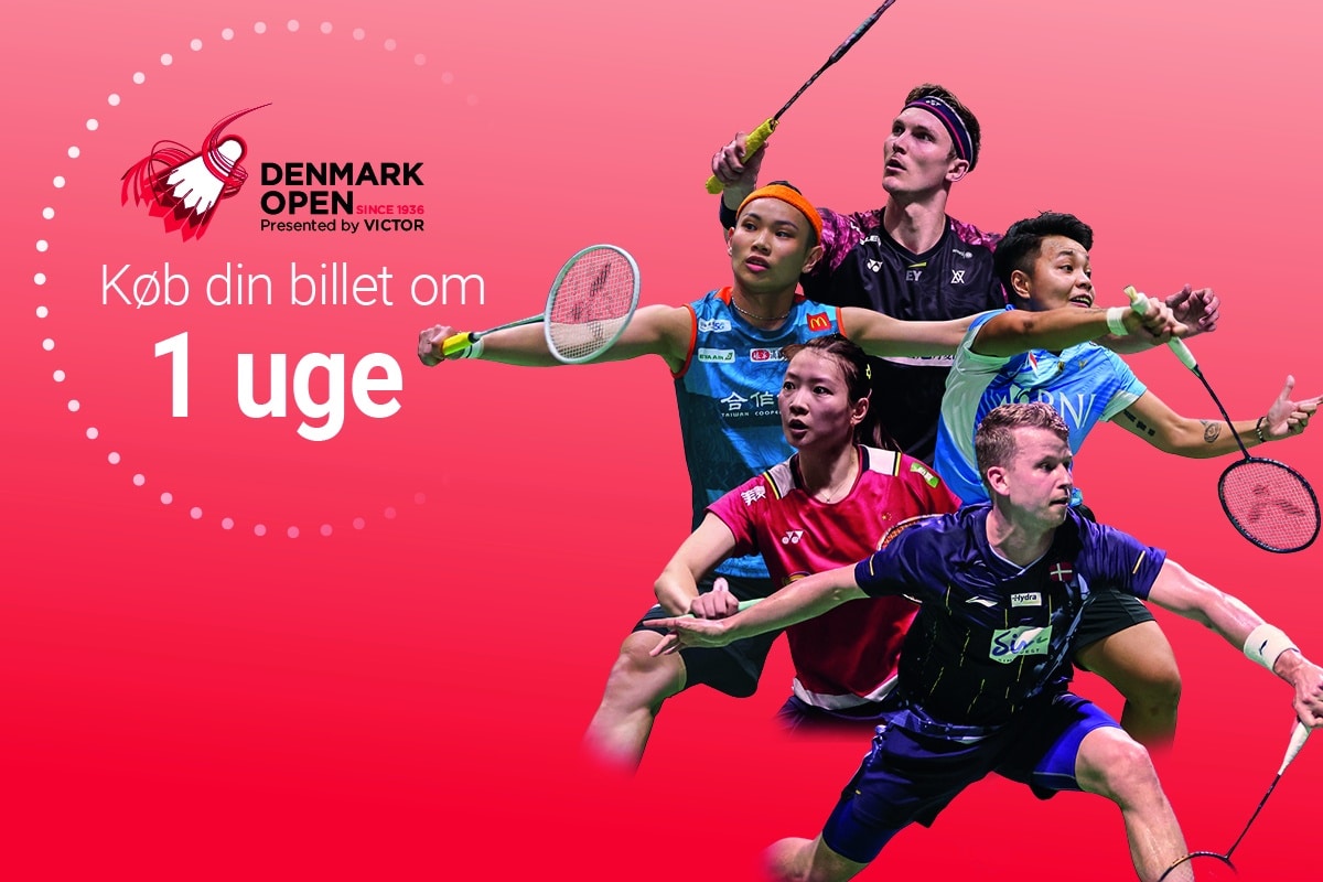 Denmark Open - Billetsalg - Denmark Open presented by VICTOR - Odense - Jyske Bank Arena