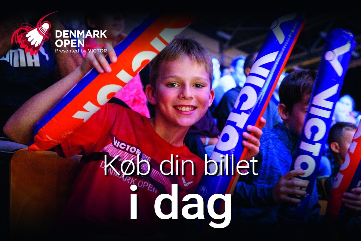 Allan Høgholm, Badminton Danmark - Tilskuer - Fan - Fans - VICTOR - Denmark Open - Glæde - Oplevelse - Fællesskab - Billet - Billetsalg