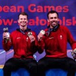 Kim Astrup - Anders Skaarup - European Games 2023 - Guld - Glæde