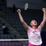 Mia Blichfeldt - European Games 2023 - Badmintonphoto - Glæde - Jubel