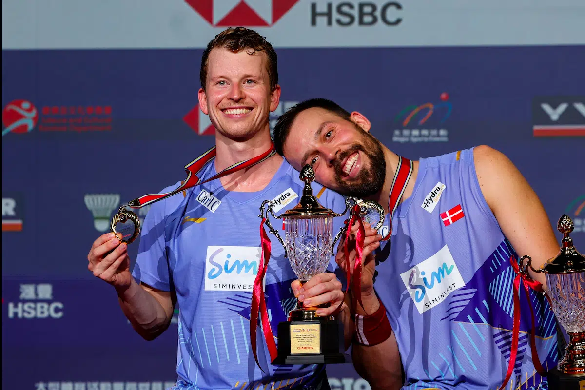 Kim Astrup - Anders Skaarup - Titel - Vinder - Pokal - Medalje - Smil