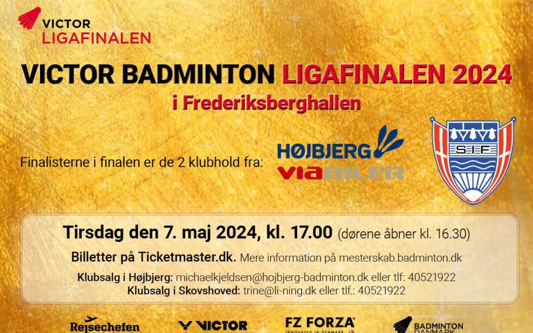 Ligafinalen - 2024 - Badmintonligaen - Skovshoved - Højbjerg/Via Biler