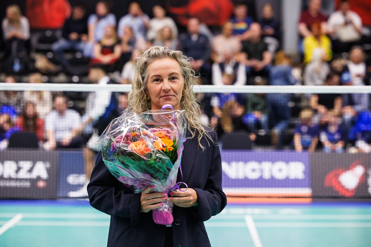 Mette Schjoldager - Allan Høgholm - Badminton Danmarks Fortjensttegn