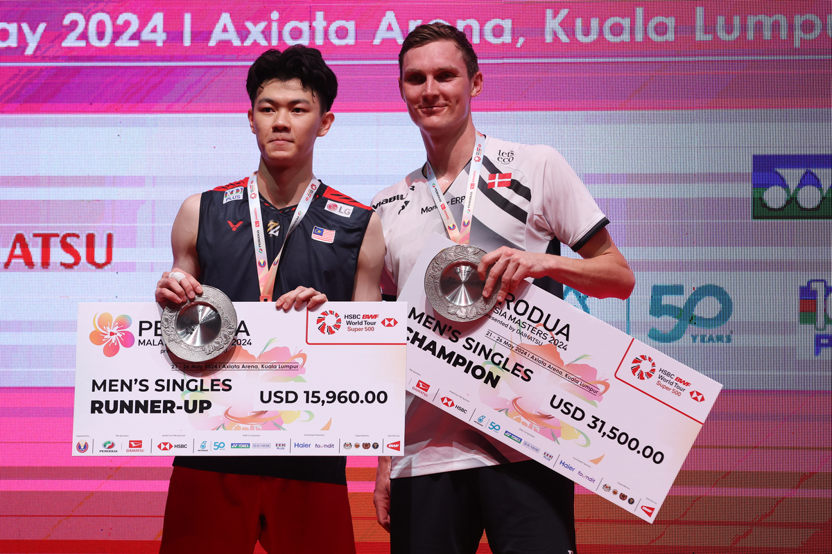 Viktor Axelsen - Malaysia Masters 2024 - Vinder - Titel - Badmintonphoto