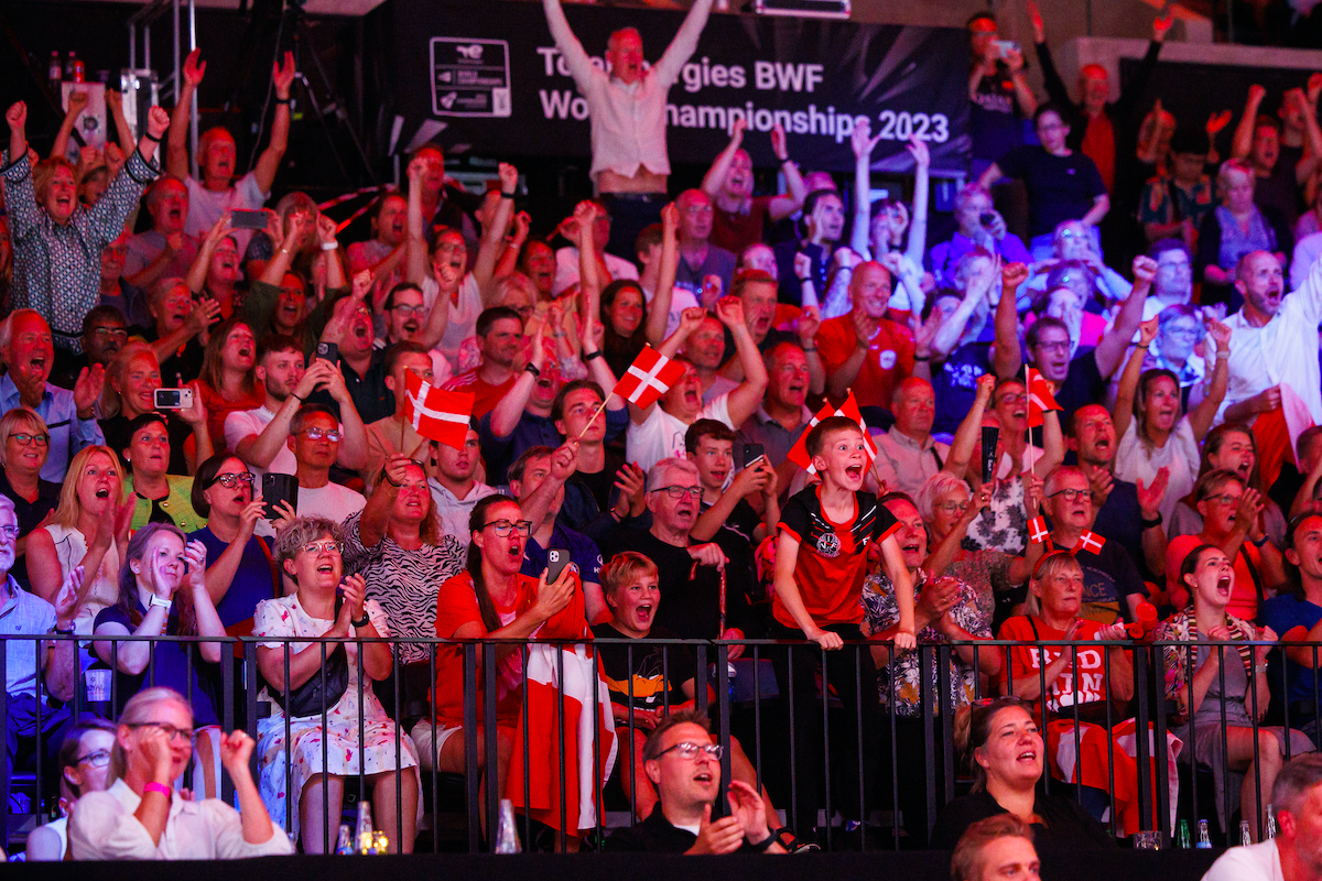 VM - 2023 - Tilskuere - Badminton Danmark - Royal Arena - København