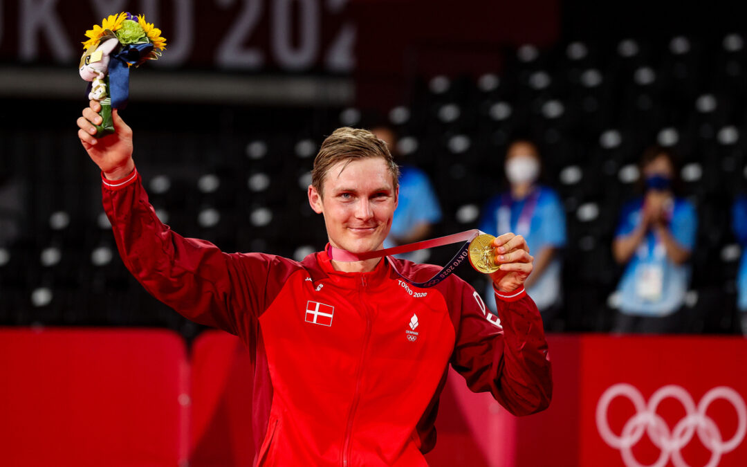 Viktor Axelsen, OL-guld, OL i Tokyo, OL 2020, OL 2021, Badmintonphoto