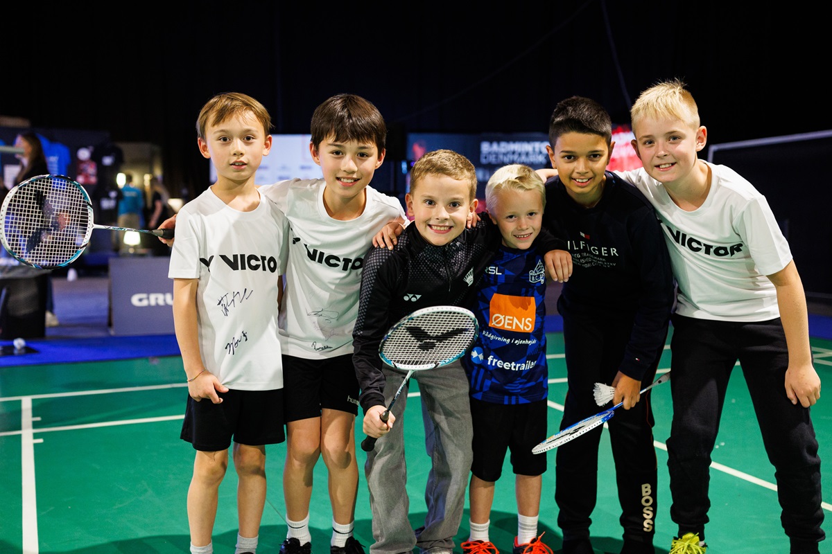 Fans - Børn - Smiler - Glæde - DENMARK OPEN - VICTOR DENMARK OPEN - Kidz Zone - Kids Zone