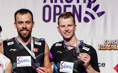 Kim Astrup/Anders Skaarup tager en flot andenplads ved Arctic Open 2024