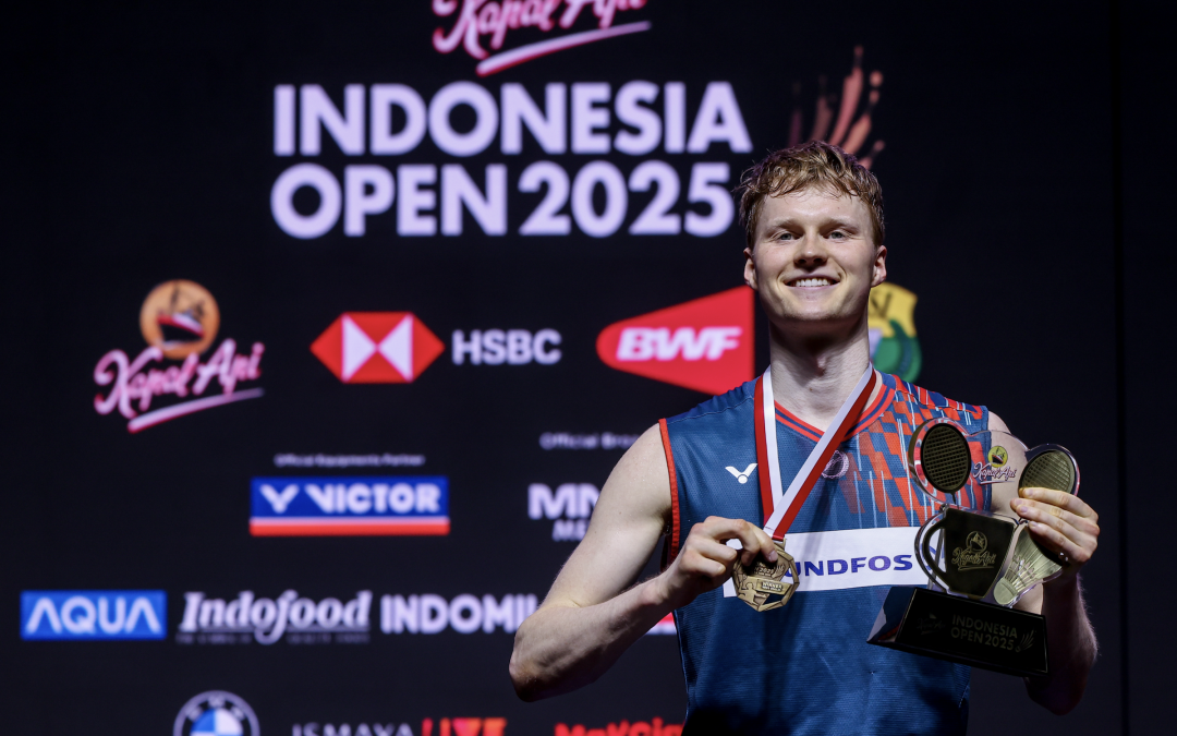 Anders Antonsen vinder Indonesia Open 2025