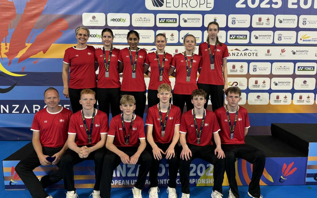 Danmark vinder sølv ved U17 EM