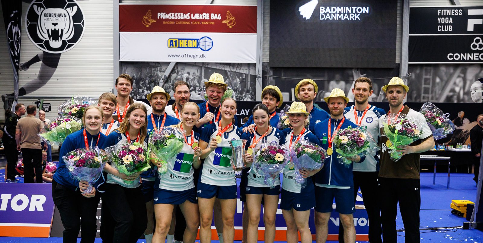 Hvidovre Badminton Club. VICTOR Ligafinalen 2025/2026. Foto: Allan H&oslash;gholm)
