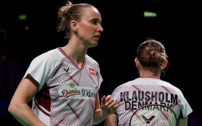 Danmark taber en svær holdkamp på anden spilledag ved Uber Cup 2026 i Horsens