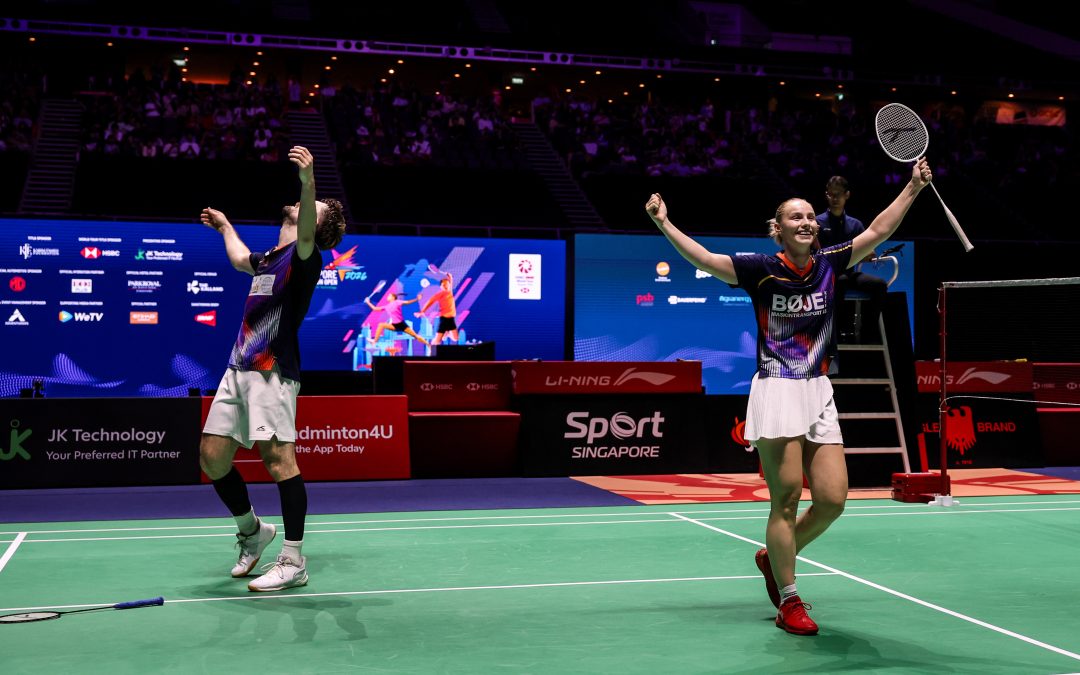 BØJE/CHRISTIANSEN TAGER TITLEN I SINGAPORE