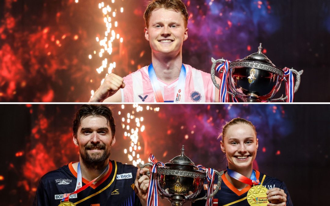 ANTONSEN OG BØJE/CHRISTIANSEN VINDER THAILAND OPEN